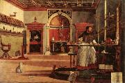 Vittore Carpaccio Saint Augustine in His Study Spain oil painting artist